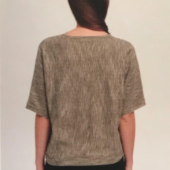 DKNY JEANS Top Sweater Knit SAG SAGE - Picture 3 of 4